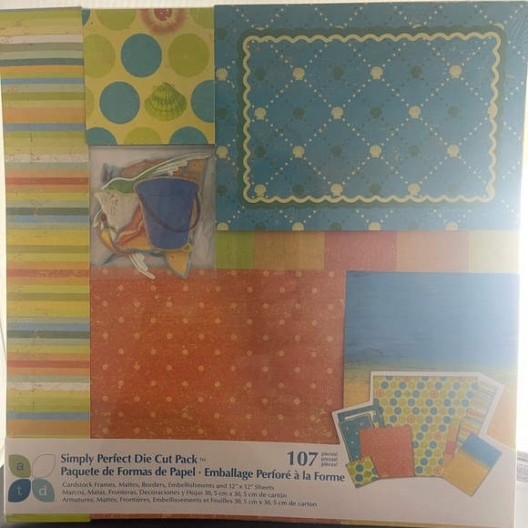 NWT Scrapbooking Simply Perfect Die Cut Pack - Picture 5 of 10